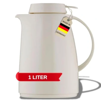 Imagen de Helios Servitherm Jarra al vacío (1 L), Color Blanco, 1.0 Litre