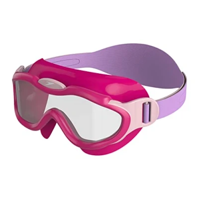 Imagen de Speedo Biofuse MASK Infant Unisex Gafas de natación para niños, Talla: One Size, Electric pink/miami lilac/blossom/clear