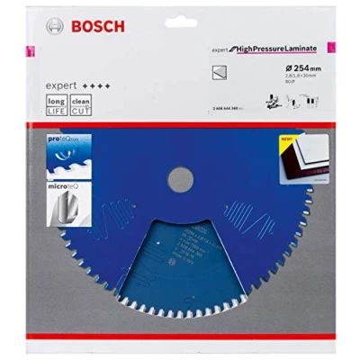 Imagen de Bosch Professional Disco de sierra circular Expert for High Pressure Laminate para laminado alta presión, 254 x 30 2.8 mm, accesorio