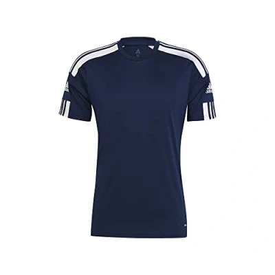 Imagen de adidas Performance Squad 21 Camiseta estampada, Hombre, Talla: Small, Navy blu/white