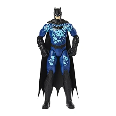 Imagen de DC Comics Batman 12 Inch Bat Tech Tactical Action Figure (Blue Suit), for Kids Aged 3 and up