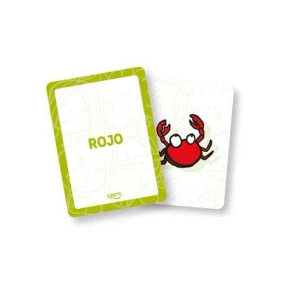 Imagen de Cayro Cartas Educativas para Aprender Las Formas y Colores Divertivas Niños Aprende 50 Tarjetas