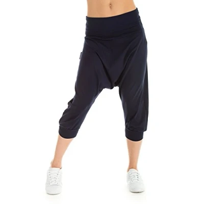 Imagen de Winshape 3/4HAREM Pantalones deportivos, Mujer, Talla: XL, Night blue