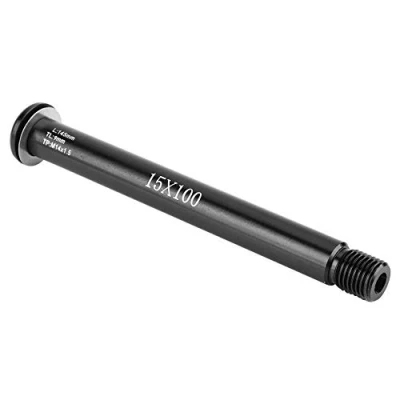 Imagen de Tbest Eje de Horquilla icleta,15x100 mm Pasante Rueda Delantera Liberación Rápida icleta Montaña Bujes Delanteros reemplazo para SC32 34 36