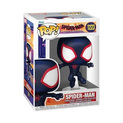 Imagen de Funko POP! Vinyl: Spider Man: Across The Verse Miles Morales Spiderman Into Spiderverse 2 Figuras Miniaturas Coleccionables Para Exhibición Idea De Regalo Mercancía Oficial