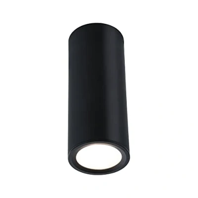 Imagen de Paulmann 93107 Plafón LED Barrel redondo 6W 470lm regulable 100 3 Step Dim 60mm negro mate metal 2700K lum.superficie con cabezal intercambiable
