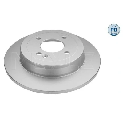 Imagen de MEYLE 28 15 523 0009/PD Disco de freno Eje trasero 262 10 4 100 macizo revestido láminas zinc PD Quality KIA: RIO 3