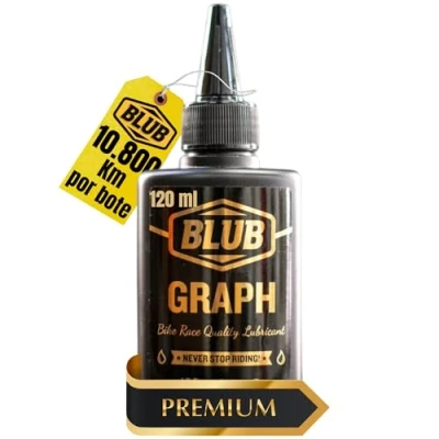Imagen de BLUB Graph Lube 120ml Cera grafeno Cadena Bicicleta Grasa grafitada lubricante Premium MTB montaña Aceite