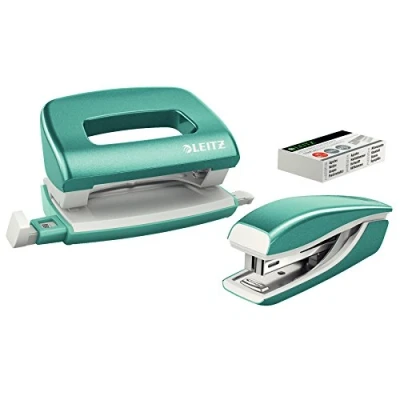 Imagen de Leitz Mini Nexxt WOW 55612051 Set de grapadora y perforadora (capacidad: 10 hojas)