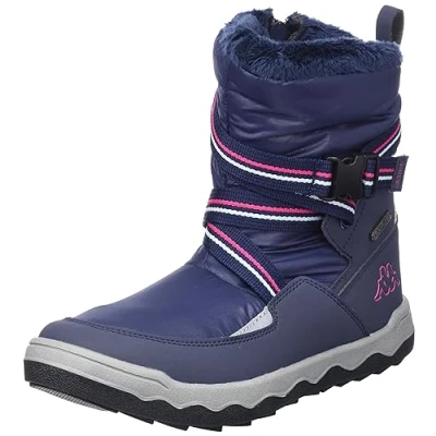 Imagen de Kappa Código de Estilo: 261061t Fonki II Tex T Girls, Botas para Nieve, Azul Marino, Rosa, 38 EU
