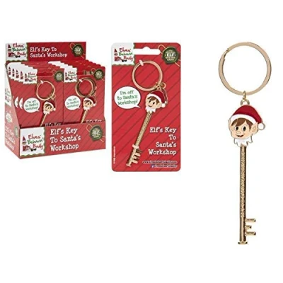 Imagen de B Creative Elf Accessories Props Stock On The Shelf Ideas Kit Juguete Decoración de Navidad (ELF KEY)