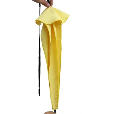 Imagen de paño de Limpieza saxofón, Herramienta Clarinete saxofón Suave y Duradera para Tubo Interior Limpio Flauta Saxo Oboe(Amarillo) Kit Alto Sax