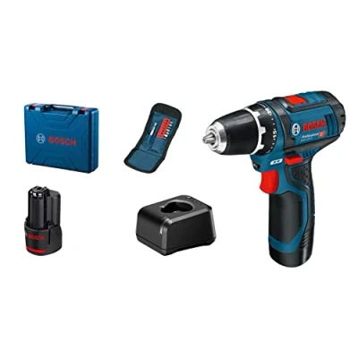 Imagen de BOSCH GSR 12V 15 0 601 868 10G Destornillador a batería 1 10 con accesorios, cargador, 30