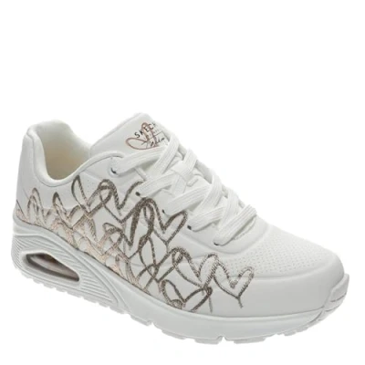 Imagen de Skechers Uno Golden Heart, Zapatillas Mujer, White, 38.5 EU