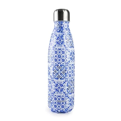 Imagen de IBILI Botella termo Doble pared aveiro 350 ml, Acero Inoxidable 18/10, pared, Reutilizable
