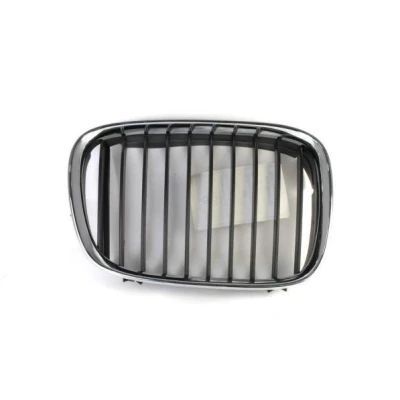 Imagen de BLIC 6502 07 0065992P Parrilla Delante, derecha cromo, negro BMW: 5 Berlina, Touring