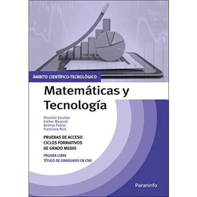 Imagen de Temario pruebas de acceso a ciclos formativos grado medio. Ámbito científico tecnológico. Matemáticas y Tecnología