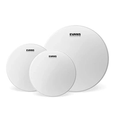 Imagen de Juego de parches recubiertos para toms (10, 12 y 14 pulgadas/254, 305 356 mm) fusión, G2 Evans, 8&quot; (ETP G2CTD F)