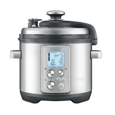 Imagen de Sage Fast Slow Go Pro Cocción a Presión para Lenta, Saltear, Cocinar al Vapor, Guisar y Risottos, Acero Inoxidable