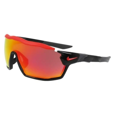 Imagen de Nike Vision SHOW X RUSH Unisex Gafas de deporte, Talla: One Size, Black/red mirror