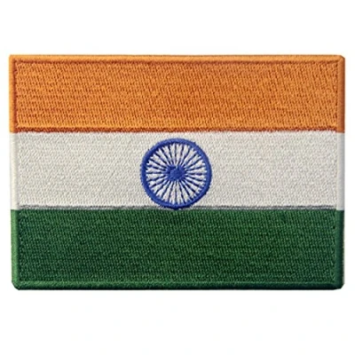 Imagen de Bandera de la India Indio Parche Bordado Aplicación con Plancha