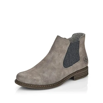 Imagen de Rieker Z2194, Botas Chelsea Mujer, Gris (Grey/Anthrazit 40), 39 EU