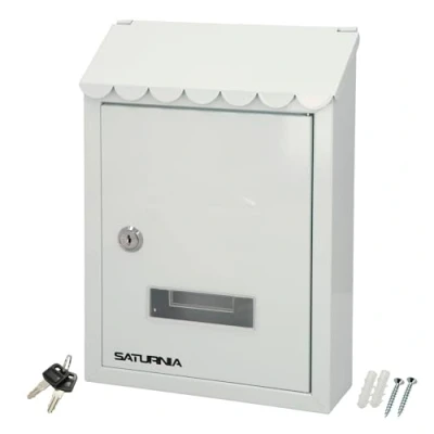 Imagen de WOLFPACK LINEA PROFESIONAL 03080570 Buzon Exterior 205 x 300 70 mm. Blanco, Multicolor, Individual