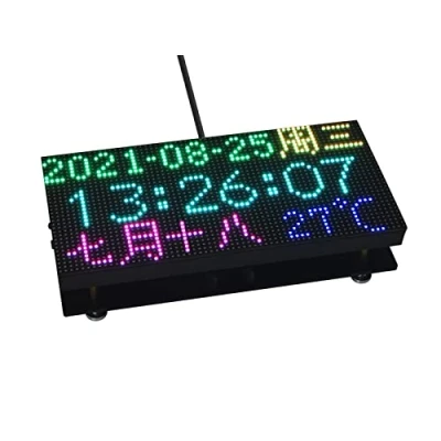 Imagen de Waveshare RGB Full Color LED Matrix Panel Display 64x32 Pixels 3mm Pitch Screen for ESP32, Arduino,2048 Individual Leds