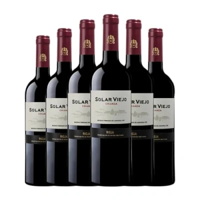 Imagen de Solar Viejo Tempranillo Rioja Crianza 75 cl Vino tinto (Caja de 6 Botellas cl)