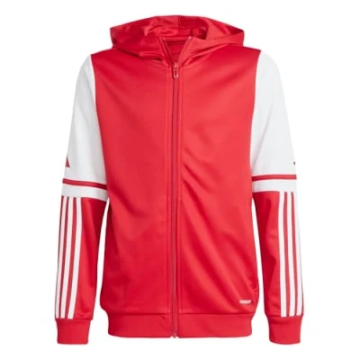 Imagen de adidas Performance SQUADRA25 Hooded Unisex Chaqueta de entrenamiento para niños, Talla: 13 14a, Team power red/white