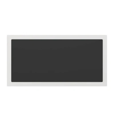 Imagen de Eglo Talamello 1 Lámpara de pared LED para interior, rectangular, dormitorio y pasillo, metal negro plástico blanco, color luz blanco cálido, 12 x 23 cm