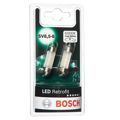 Imagen de BOSCH 1 987 301 501 Lámpara 12 LED, C5W 6000 BMW: 3 Berlina, Coupé, Cabrio, VOLKSWAGEN: Passat B6 B5 GP Variant, Golf 4 Variant
