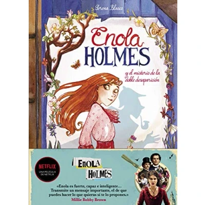 Imagen de Enola Holmes y el misterio de la doble desaparición (Enola Holmes. novela gráfica 1): historia película (Bruguera Contemporánea)