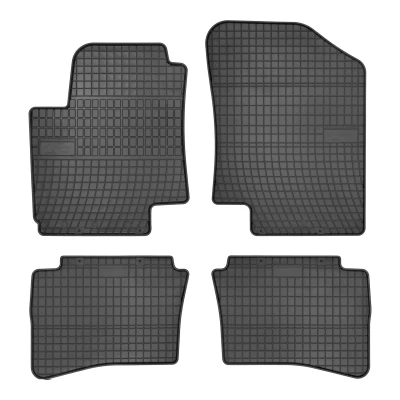 Imagen de FROGUM 0424 Juego de alfombrillas suelo Caucho delante y detrás 4 negro Adaptado HYUNDAI: i20 I Hatchback