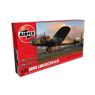 Imagen de Airfix 1/72 Avro Lancaster B.I/B.III Model, Multicolor (Hornby Hobbies LTD A08013A)