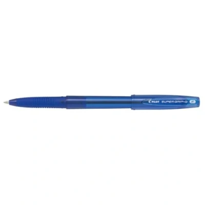 Imagen de Bolígrafo Supergrip G con capucha, color azul, punta de 0,7 mm, Pilot