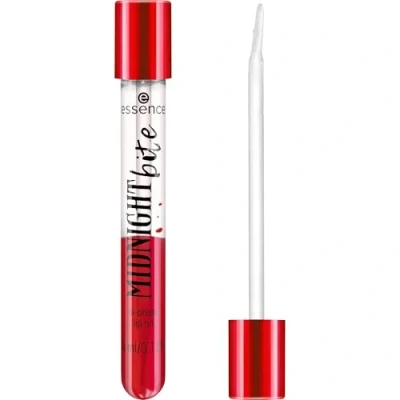 Imagen de Essence Cosmetics Aceite labial bifásico MIDNIGHT bite, cuidado, con grasas, brillante, translúcido (4ml)