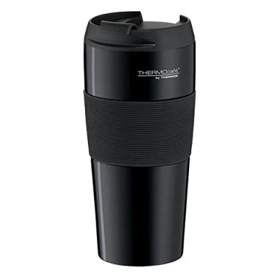 Imagen de Thermos térmica Café by 4056.233.040 Vaso isotérmico OPro, 0,4 l, Acero Inoxidable, Color Negro