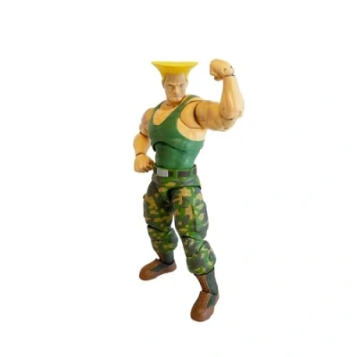 Imagen de JADA Figura de acción del Personaje Street Fighter II Guile: Atuendo ejército, los Tatuajes, Las chapas identificativas y su característico peindado. Videojuegos Fighter. (253252032)