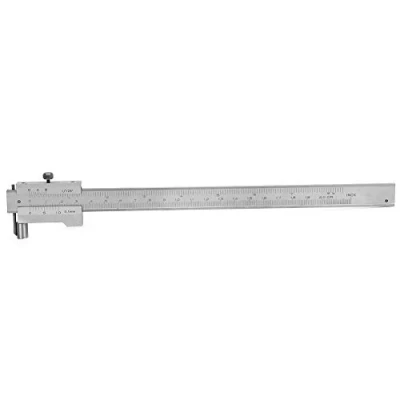 Imagen de Calibrador Vernier de 0 200 mm, medidor marcado paralelo hecho acero inoxidable para medir y trazar varios tipos mecanizado(0 200mm)