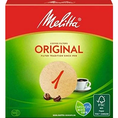 Imagen de Melitta Filtro de café redondo n1 diam, 94 mm 6629281