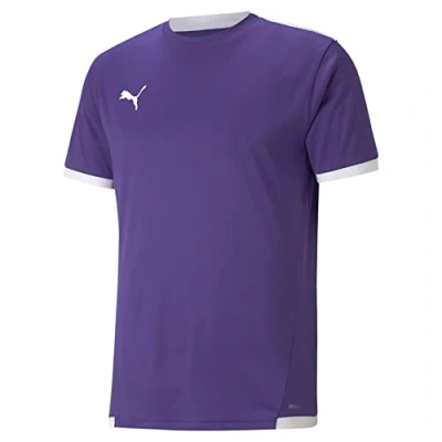 Imagen de PUMA Hombre Shirt, Prism Violet White, M