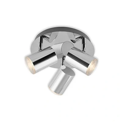 Imagen de Briloner Plafón Banyo Splash, IP44, 3 luces