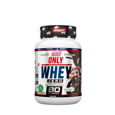 Imagen de BIG Proteínas Whey en Polvo para Masa Muscular y Recuperación, Máxima Calidad, Materia Prima Pemium Patentada, Sin Lactosa, Azúcar, Grumos (1Kg, Choco Fudge)