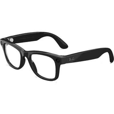 Imagen de RAY BAN META, Marco: negro brillante, lentes: transparente, talla única