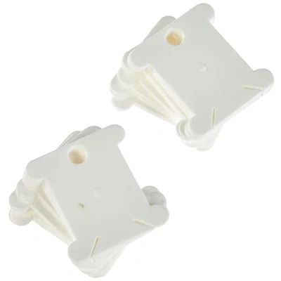 Imagen de Prym 610706 Yarn Wrapping Cards KST Thread Bobbins, White, 7 x 5 3 cm