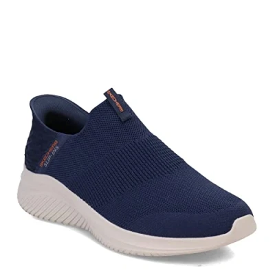 Imagen de Skechers Ultra Flex 3.0 Smooth Step Mocasines sin cordones para hombre, marino, 9.5 Wide