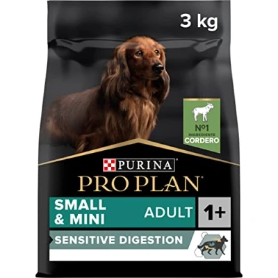 Imagen de Purina Pro Plan pienso para perro Small and Mini con Optidigest Cordero 4 x 3 kg