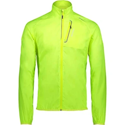 Imagen de CMP Chaqueta cortavientos para hombre, Amarillo flúor, 48