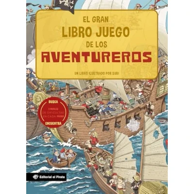 Imagen de El gran libro juego de los aventureros: Un infantil con 3 niveles juego, a 8 años. Jugar y aprender. ¡Conoce 6 aventureros aventureras distintos! (Libros juegos)